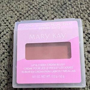 Mary Kay Lip & Cheek Cream Blush - Peach Shimmer